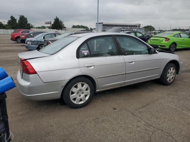 1HGES25702L036789 - 2002 HONDA CIVIC EX SILVER photo 3