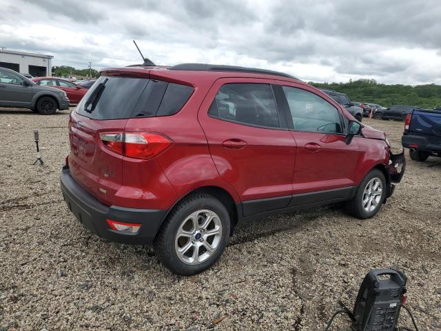 MAJ3P1TE8JC202354 - 2018 FORD ECOSPORT SE BURGUNDY photo 3