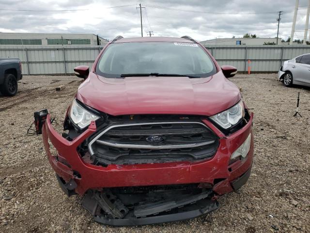 MAJ3P1TE8JC202354 - 2018 FORD ECOSPORT SE BURGUNDY photo 5
