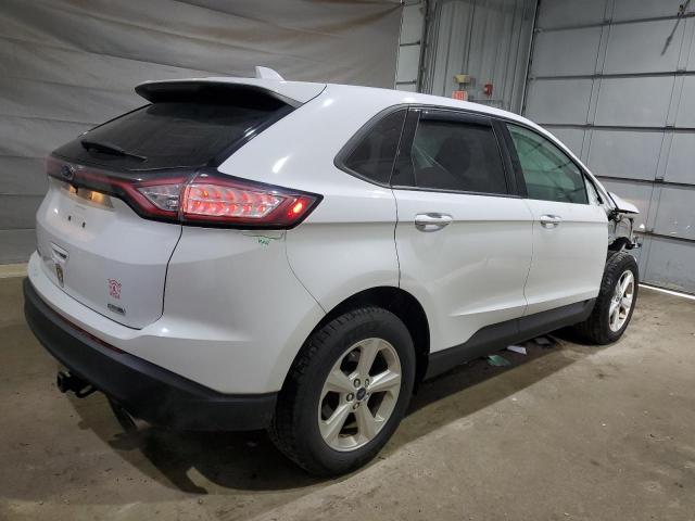 2FMPK4G93JBC21821 - 2018 FORD EDGE SE თეთრი ფოტო 3