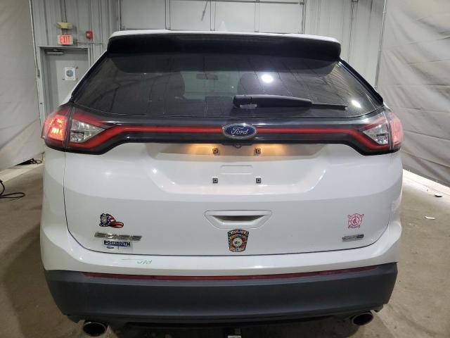 2FMPK4G93JBC21821 - 2018 FORD EDGE SE თეთრი ფოტო 6