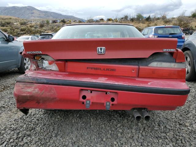 JHMBA4229LC003993 - 1990 HONDA PRELUDE 2.0SI RED photo 6