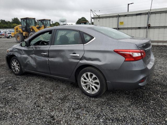 3N1AB7AP4KY438728 - 2019 NISSAN SENTRA S GRAY photo 2