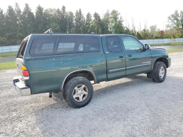 5TBBT44103S357103 - 2003 TOYOTA TUNDRA ACCESS CAB SR5 GREEN photo 3