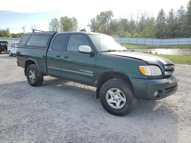 5TBBT44103S357103 - 2003 TOYOTA TUNDRA ACCESS CAB SR5 GREEN photo 4