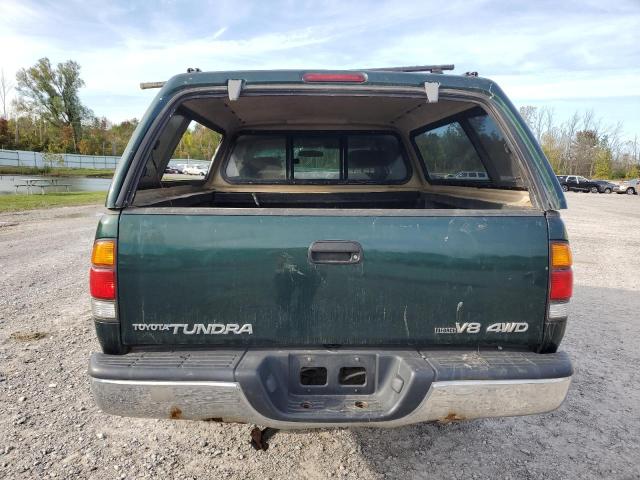 5TBBT44103S357103 - 2003 TOYOTA TUNDRA ACCESS CAB SR5 GREEN photo 6