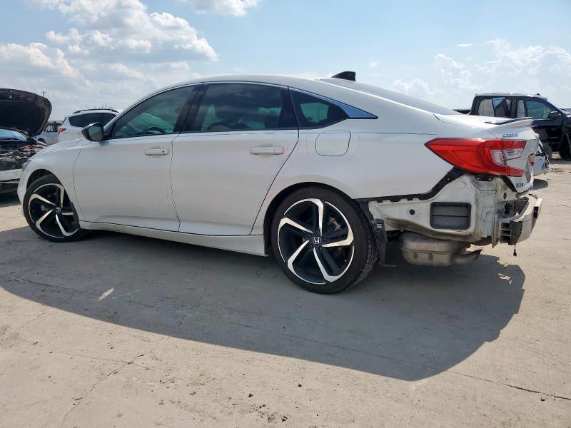 1HGCV1F38MA098475 - 2021 HONDA ACCORD SPORT თეთრი ფოტო 2