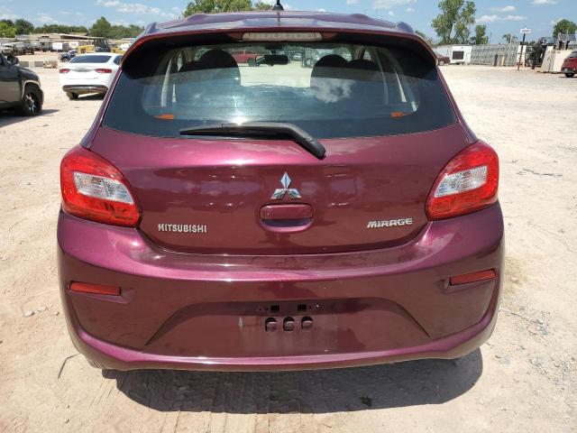 ML32A3HJ9HH020199 - 2017 MITSUBISHI MIRAGE ES PURPLE photo 6