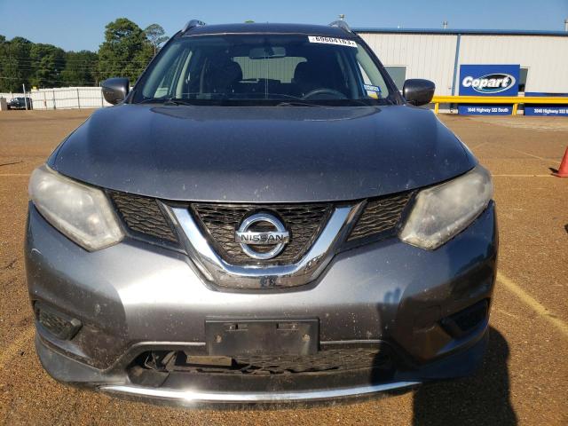 KNMAT2MT9GP648756 - 2016 NISSAN ROGUE S GRAY photo 5