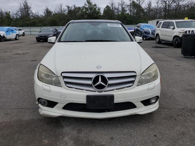 WDDGF8BB4AR108828 - 2010 MERCEDES-BENZ C 300 4MATIC WHITE photo 5