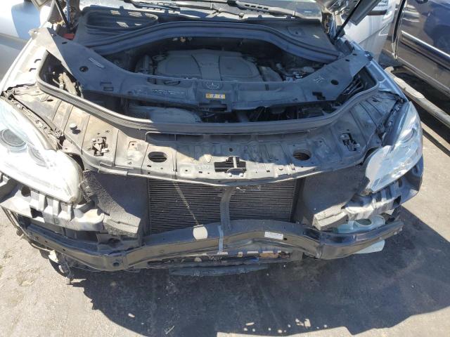 4JGDA5HB2EA352964 - 2014 MERCEDES-BENZ ML 350 4MATIC SILVER photo 12