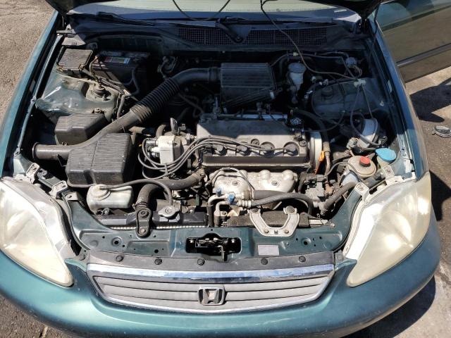 2HGEJ6671YH501630 - 2000 HONDA CIVIC LX أخضر صورة 11