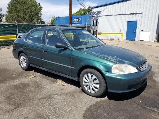 2HGEJ6671YH501630 - 2000 HONDA CIVIC LX أخضر صورة 4