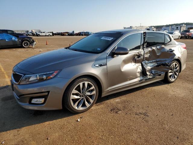 5XXGR4A6XEG346903 - 2014 KIA OPTIMA SX GRAY photo 1