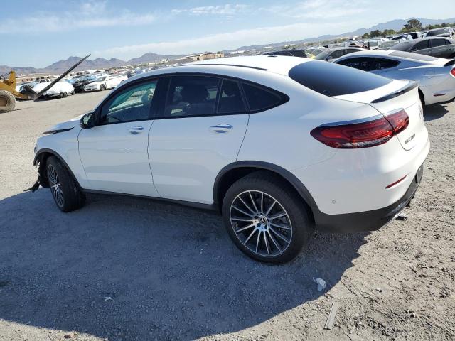 W1N0J8EB2MF940835 - 2021 MERCEDES-BENZ GLC COUPE 300 4MATIC WHITE photo 2