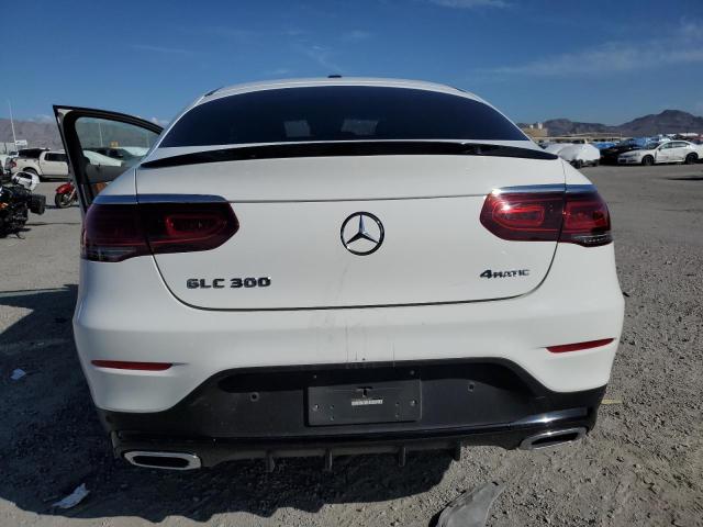 W1N0J8EB2MF940835 - 2021 MERCEDES-BENZ GLC COUPE 300 4MATIC WHITE photo 6