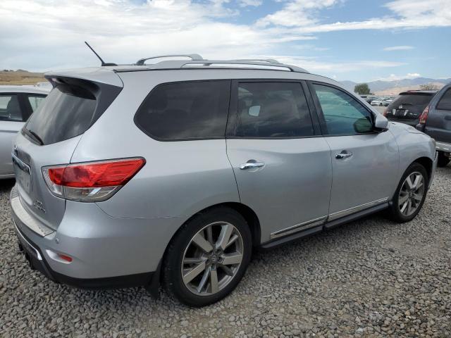 5N1AR2MMXEC718708 - 2014 NISSAN PATHFINDER S SILVER photo 3