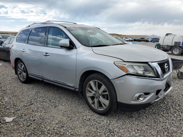 5N1AR2MMXEC718708 - 2014 NISSAN PATHFINDER S SILVER photo 4