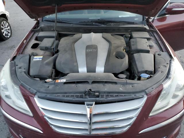 KMHGC4DD1CU179183 - 2012 HYUNDAI GENESIS 3.8L BURGUNDY photo 11