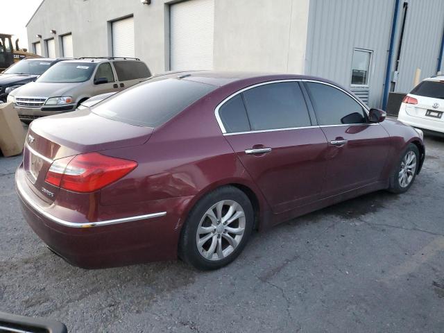 KMHGC4DD1CU179183 - 2012 HYUNDAI GENESIS 3.8L BURGUNDY photo 3