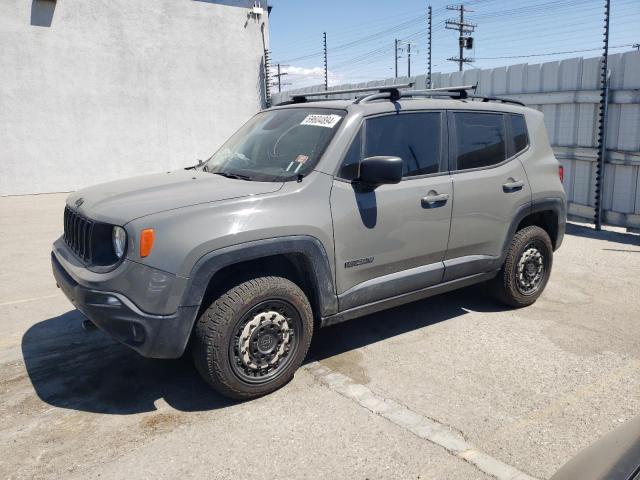 ZACNJBAB2KPK57203 - 2019 JEEP RENEGADE SPORT GRAY photo 1