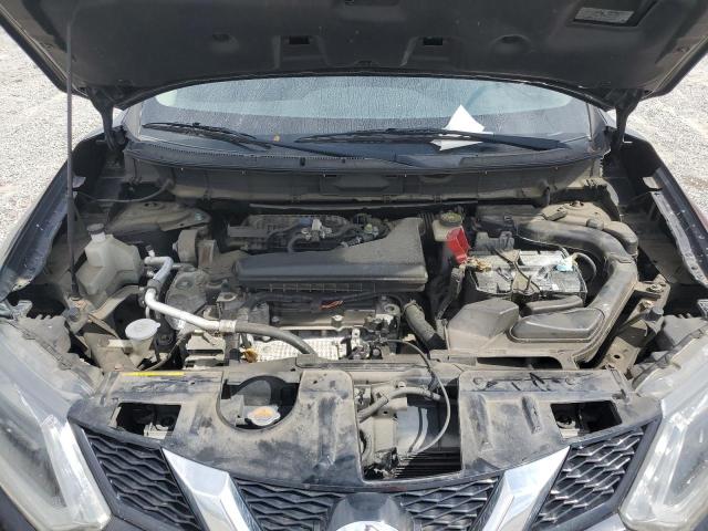 KNMAT2MV7FP513405 - 2015 NISSAN ROGUE S BLACK photo 12