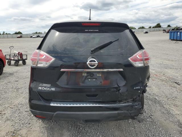 KNMAT2MV7FP513405 - 2015 NISSAN ROGUE S BLACK photo 6