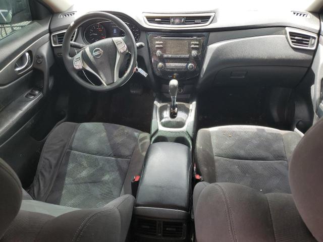 KNMAT2MV7FP513405 - 2015 NISSAN ROGUE S BLACK photo 8