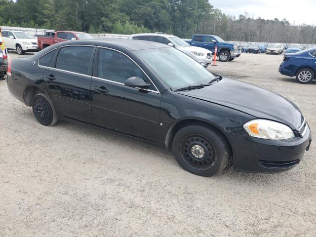 2G1WS551069365837 - 2006 CHEVROLET IMPALA POLICE BLACK photo 4