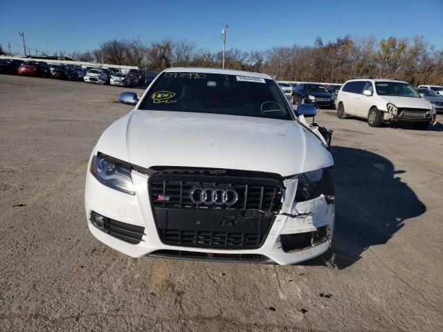 WAUBGAFLXCA093990 - 2012 AUDI S4 PREMIUM PLUS WHITE photo 5