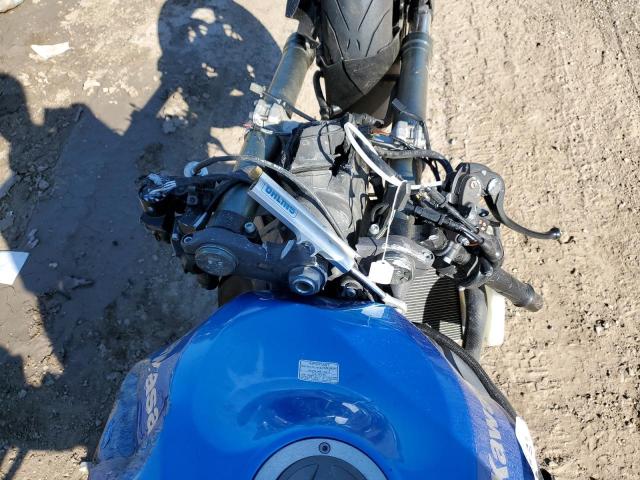 JKAZX4R189A012033 - 2009 KAWASAKI ZX600 R BLUE photo 8