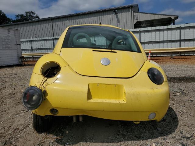 3VWBK21C52M428599 - 2002 VOLKSWAGEN NEW BEETLE GL 黄色 照片 6