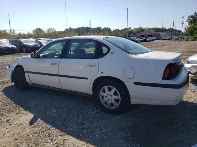 2G1WF52E549252765 - 2004 CHEVROLET IMPALA WHITE photo 2