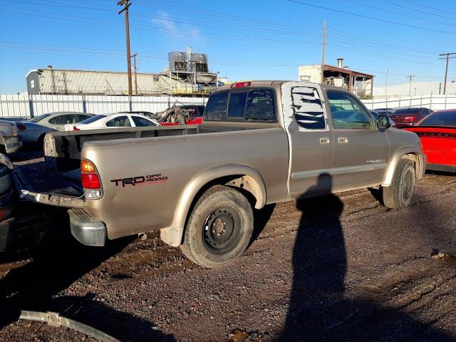 5TBRT34133S433969 - 2003 TOYOTA TUNDRA ACCESS CAB SR5 GOLD photo 3