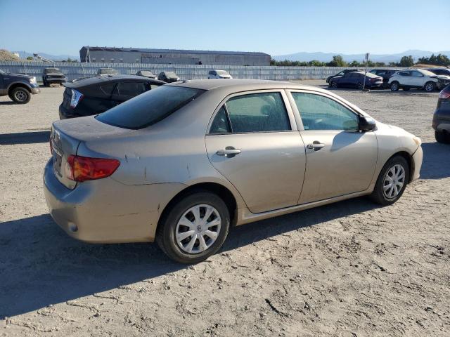 1NXBU40E49Z064172 - 2009 TOYOTA COROLLA BASE ოქროსფერი ფოტო 3