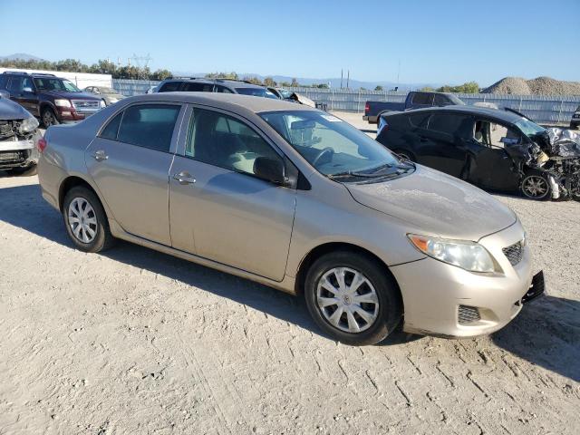 1NXBU40E49Z064172 - 2009 TOYOTA COROLLA BASE ოქროსფერი ფოტო 4