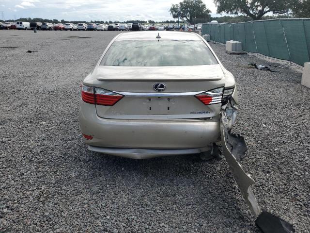 JTHBW1GGXD2003495 - 2013 LEXUS ES 300H TAN photo 6