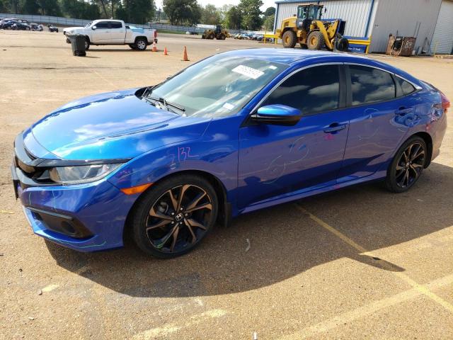 19XFC2F80KE012668 - 2019 HONDA CIVIC SPORT Mavi foto 1