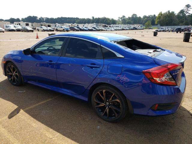 19XFC2F80KE012668 - 2019 HONDA CIVIC SPORT Mavi foto 2