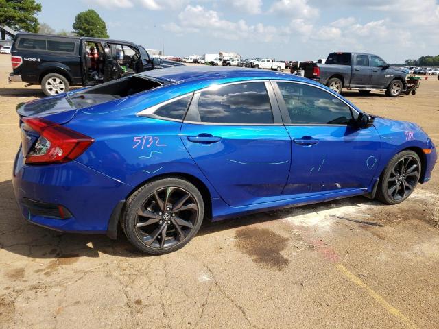 19XFC2F80KE012668 - 2019 HONDA CIVIC SPORT Mavi foto 3