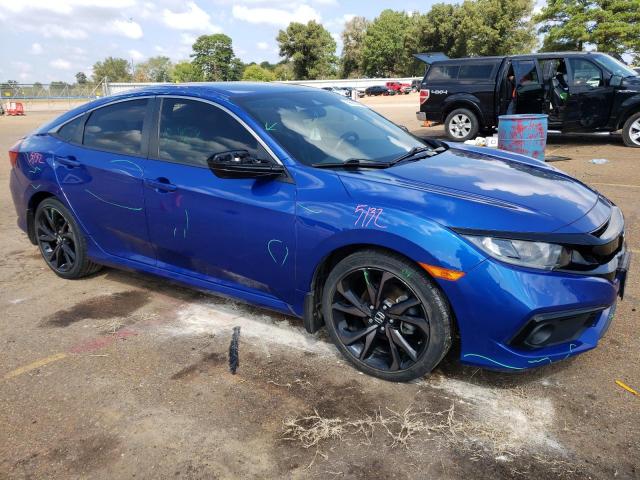 19XFC2F80KE012668 - 2019 HONDA CIVIC SPORT Mavi foto 4