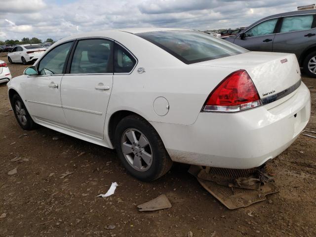 2G1WS57M691303644 - 2009 CHEVROLET IMPALA POLICE WHITE photo 2