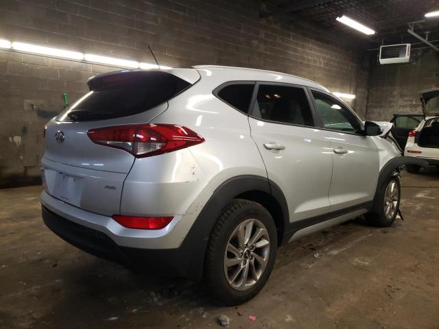 KM8J3CA47HU345895 - 2017 HYUNDAI TUCSON LIMITED SILVER photo 3