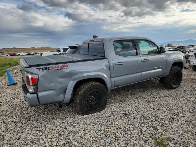 3TYCZ5AN7MT017461 - 2021 TOYOTA TACOMA DOUBLE CAB GRAY photo 3