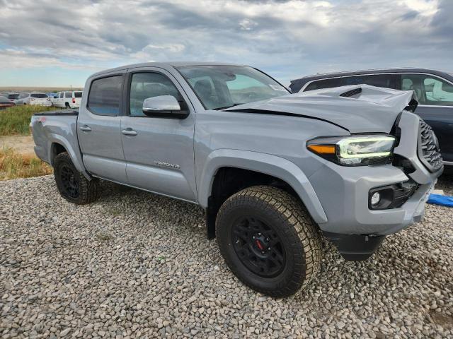 3TYCZ5AN7MT017461 - 2021 TOYOTA TACOMA DOUBLE CAB GRAY photo 4