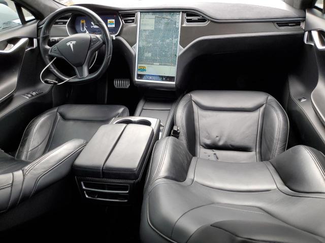 5YJSA1H28EFP64012 - 2014 TESLA MODEL S WHITE photo 8