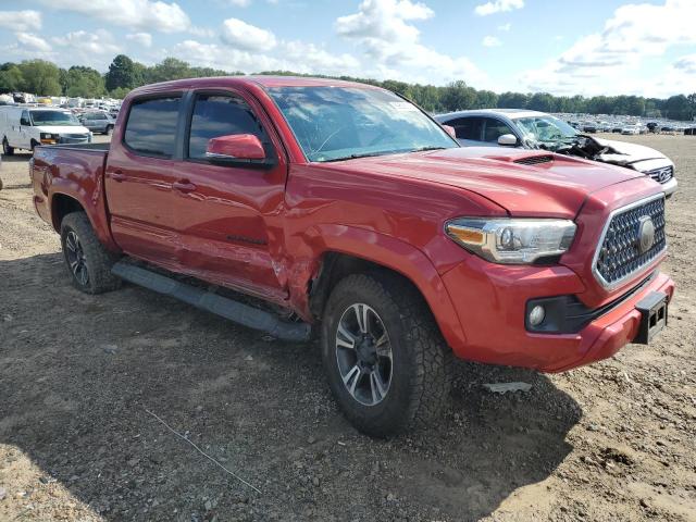 3TMCZ5AN0KM267374 - 2019 TOYOTA TACOMA DOUBLE CAB 红色 照片 4