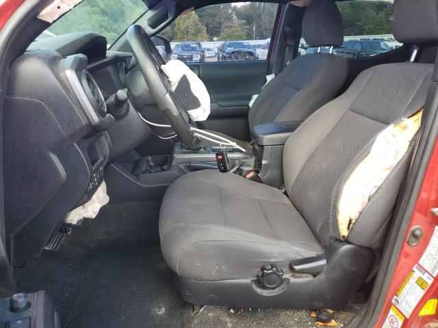 3TMCZ5AN0KM267374 - 2019 TOYOTA TACOMA DOUBLE CAB 红色 照片 7