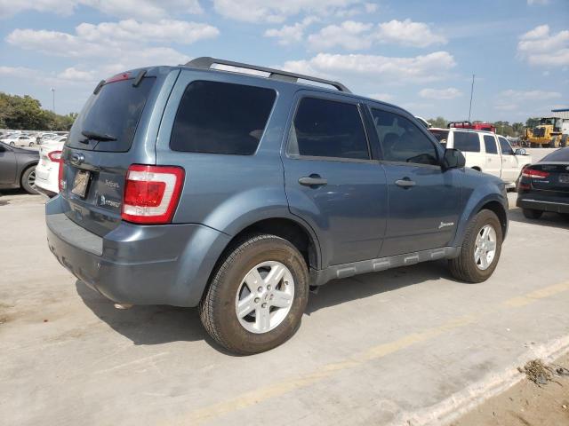 1FMCU5K36BKA88190 - 2011 FORD ESCAPE HYBRID BLUE photo 3