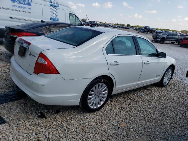 3FADP0L30BR270373 - 2011 FORD FUSION HYBRID WHITE photo 3